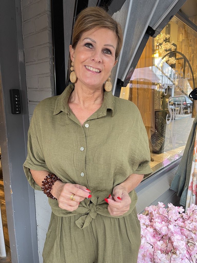 Blouse Lilly Viscose - Kaki