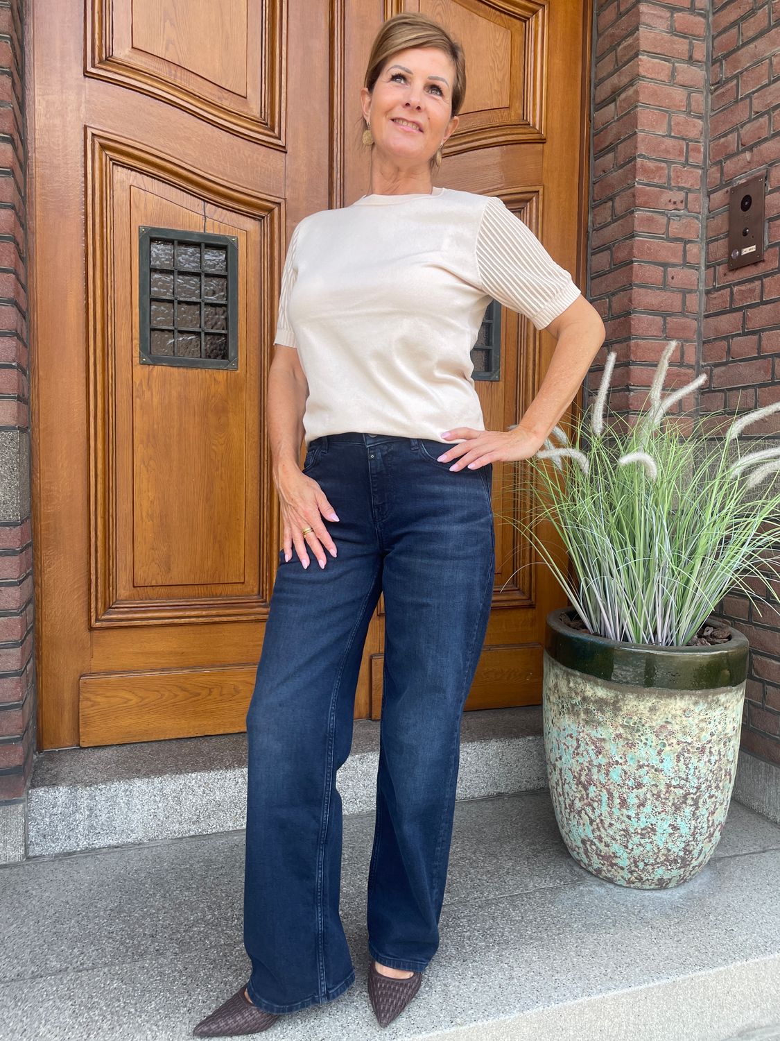 Straight Jeans - Nova - Blue Black