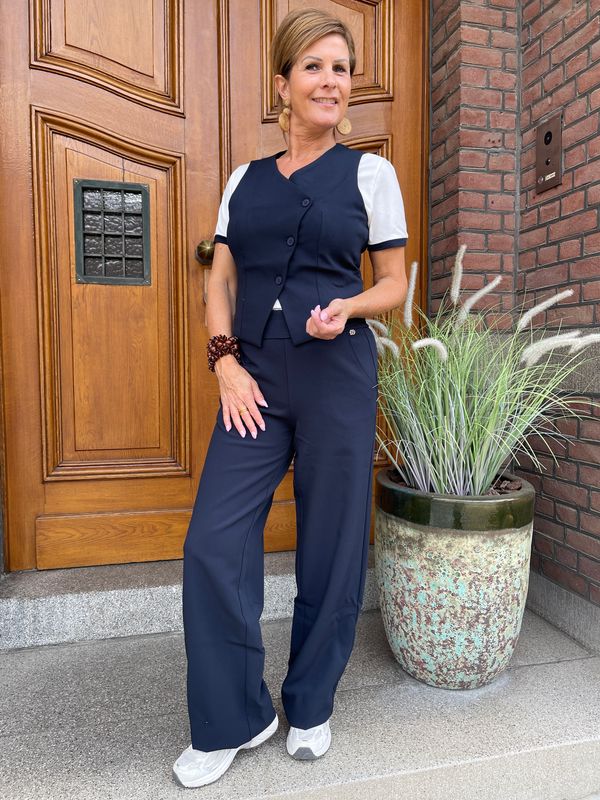 PANTALON HEELA - Donkerblauw