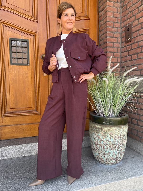 Pantalon - Great - Deep Bordeaux