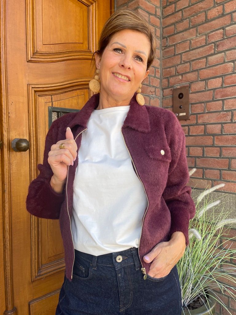 Vest MDOMI Bordeaux