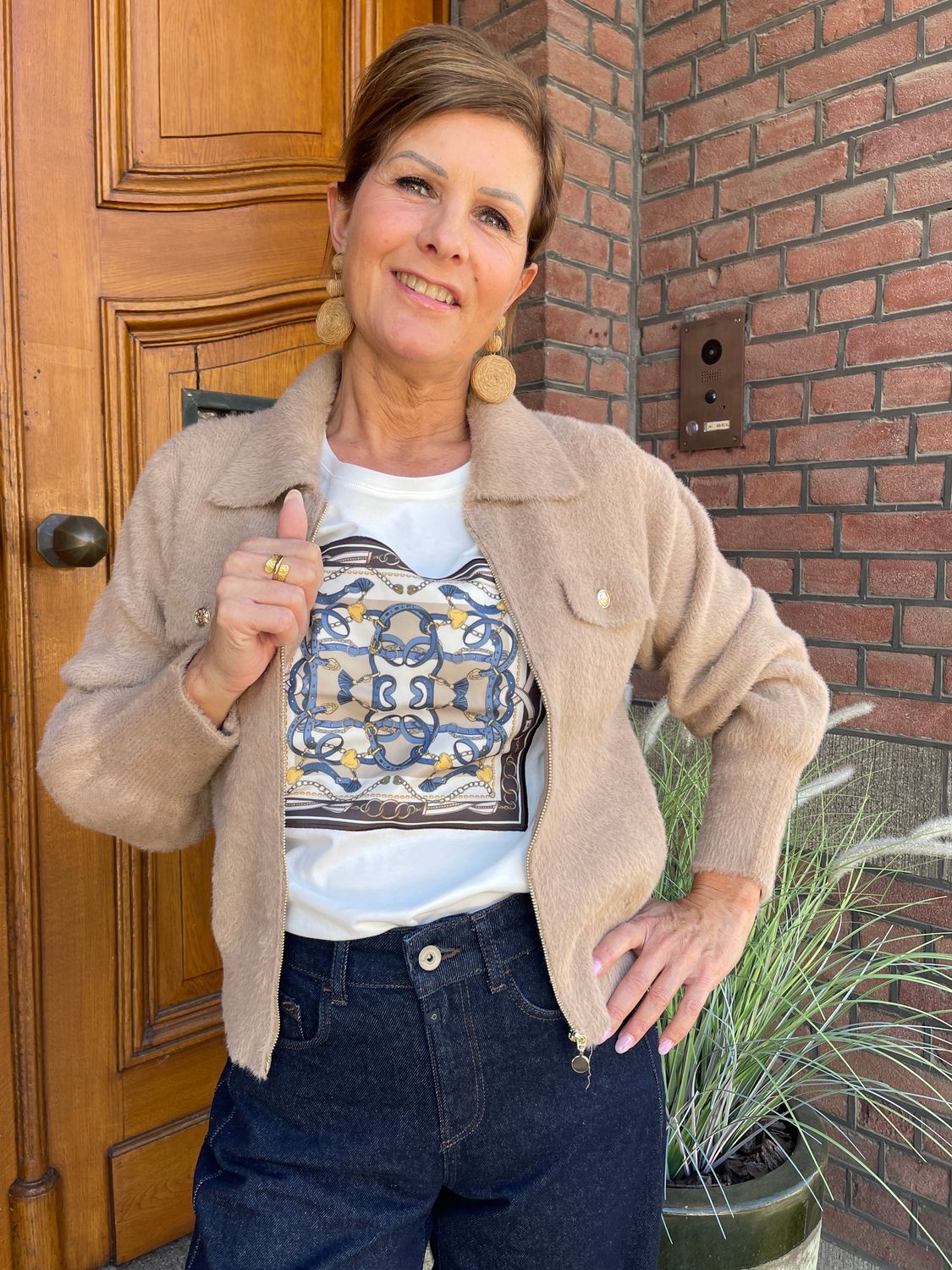 Vest MDOMI Camel