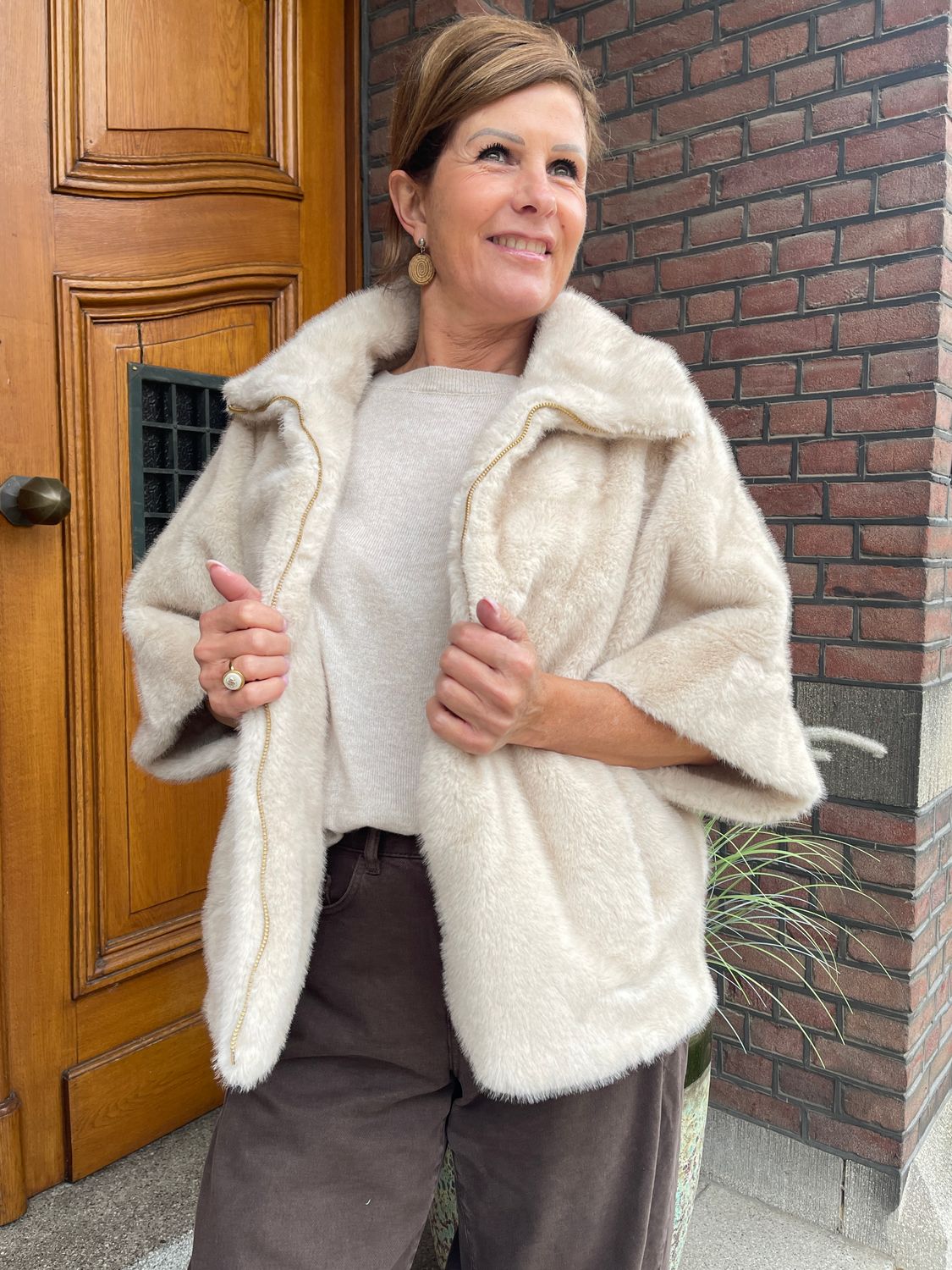 Fluffy Jack - Beige - Maranza