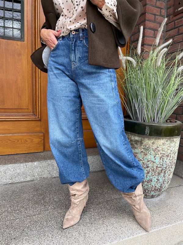 Ballon Jeans - Clara - Medium Blue