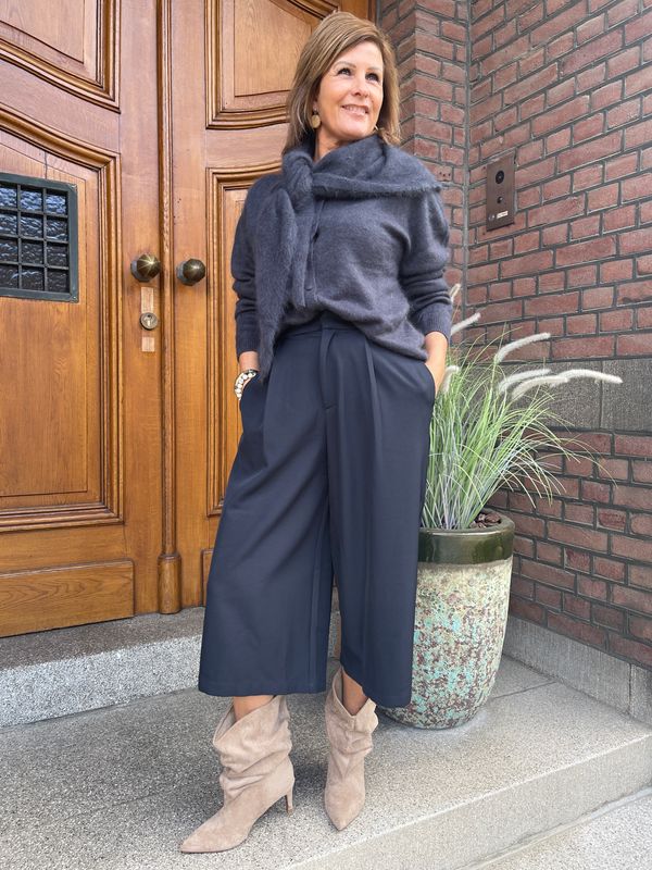 Culotte - Zaartje - Donkerblauw