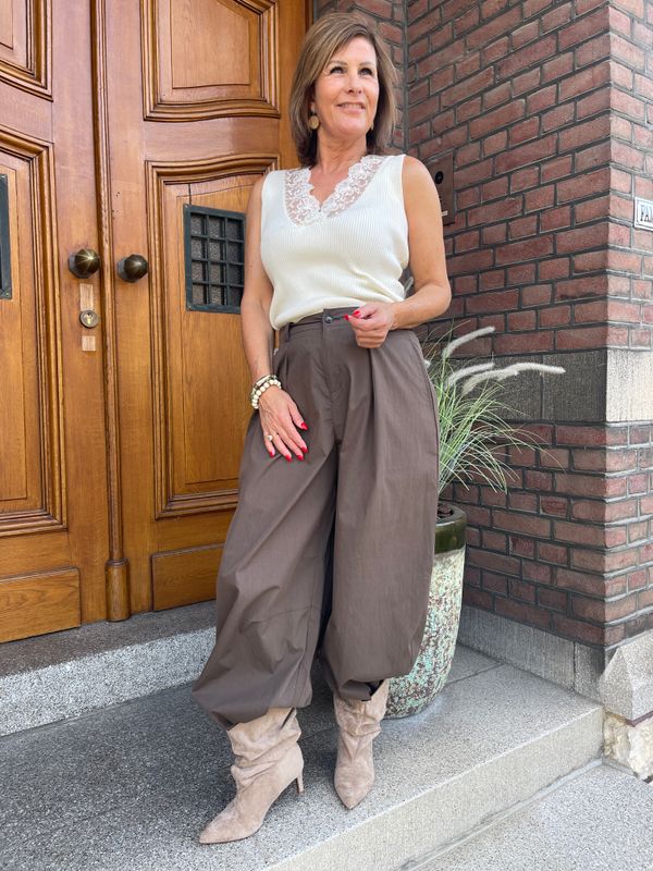 Pantalon 16012 - ChocoladeBruin