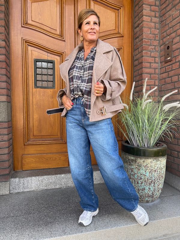 Korte Trenchcoat Beige
