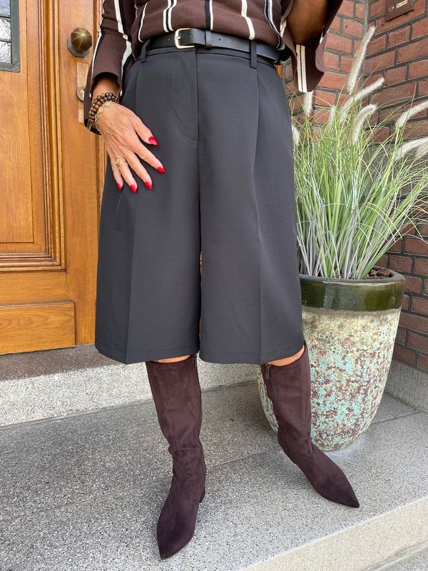Culotte - Zwart - Bermuda