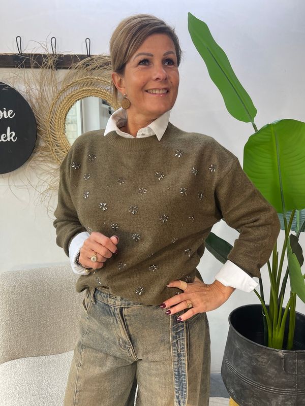 Sweater Maliza Mosgroen