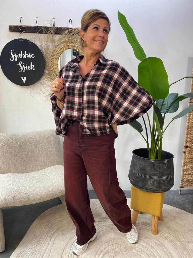 Ballon Jeans - Bordeauxrood - 9784