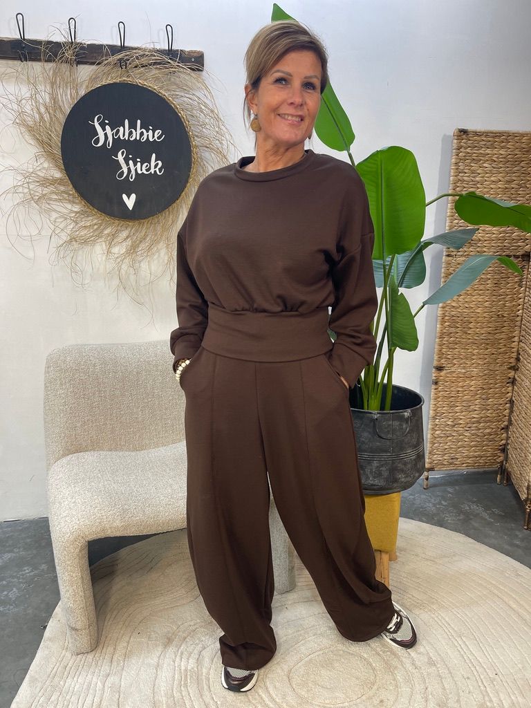 Bruine Comfy Set