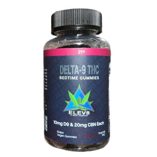 Delta Elev8- Delta 9 Live Rosin Gummies- 10mg