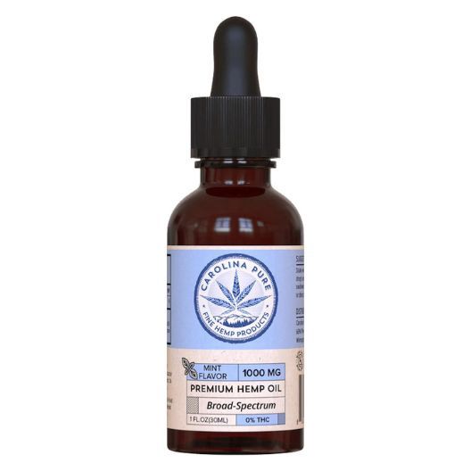 Carolina Pure CBD Tinctures- Broad Spectrum