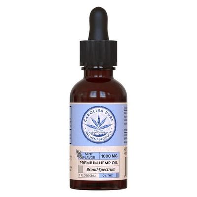Carolina Pure CBD Tinctures- Broad Spectrum