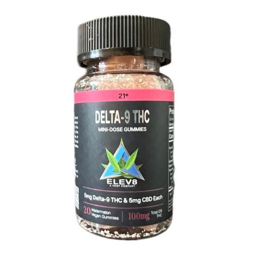 Delta Elev8- D9 Gummies- 5mg