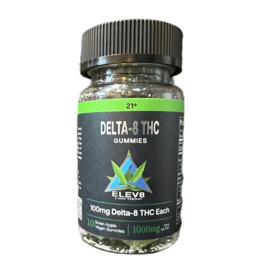 Delta Elev8- Delta-8 Gummies 100mg