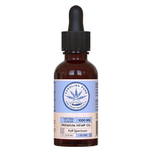 Carolina Pure CBD Tinctures- Full Spectrum