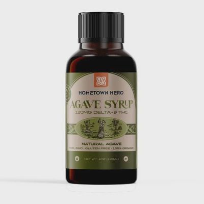 Hometown Hero Delta-9 Agave Syrup