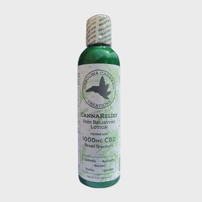 CannaRelief Pain Relieving Lotion 1000mg