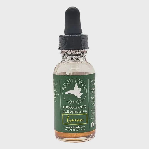 Carolina Cannabis Creations Full Spectrum 1000mg Tinctures Flavored