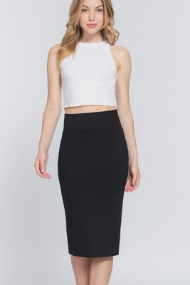 PONTE MIDI SKIRT