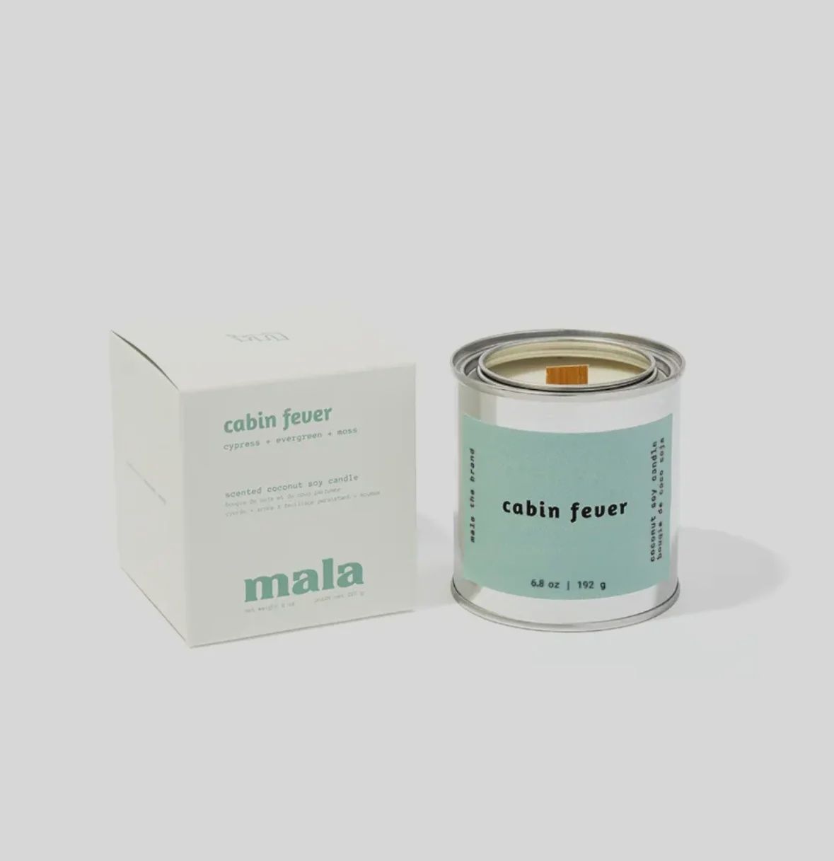 Mala candle Cabin fever