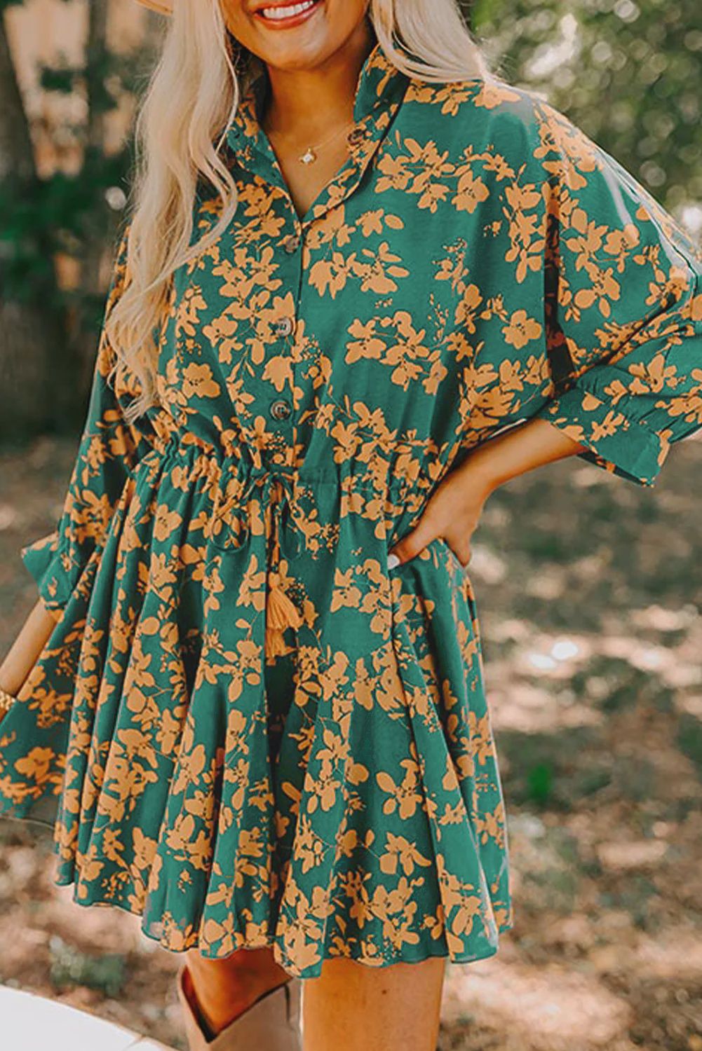 Enchanted Forest Flair Dress
