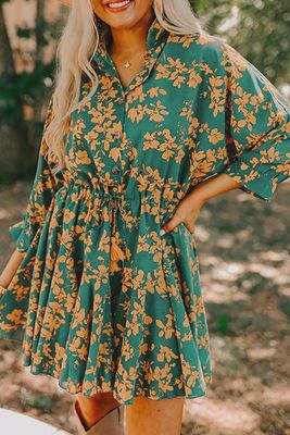 Enchanted Forest Flair Dress