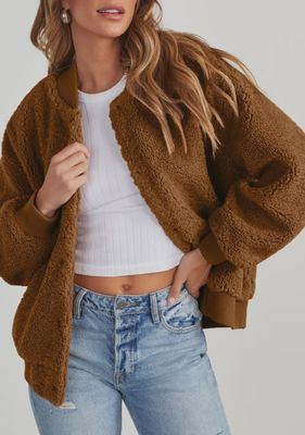 The brown teddy bomber