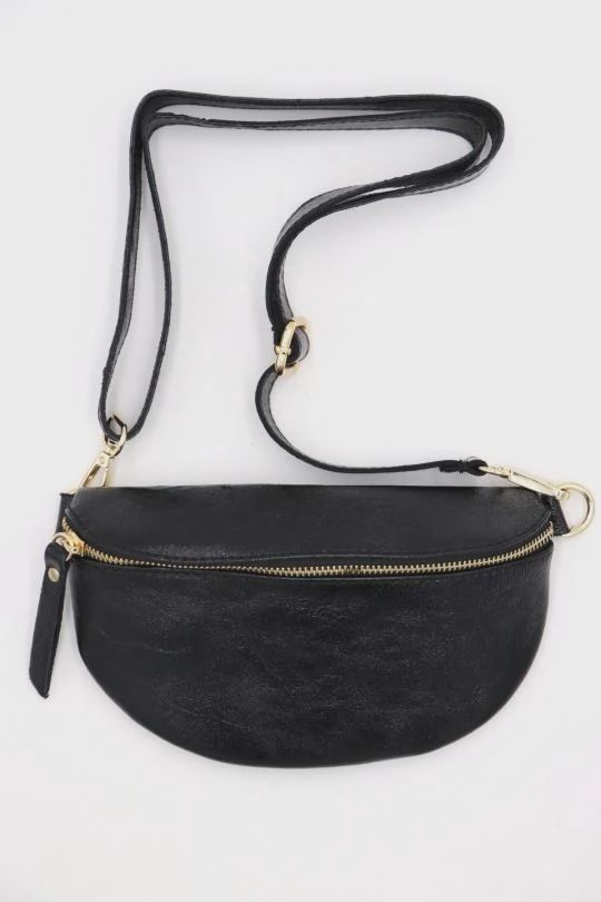 Fanny Pack  leather Cross Bag.