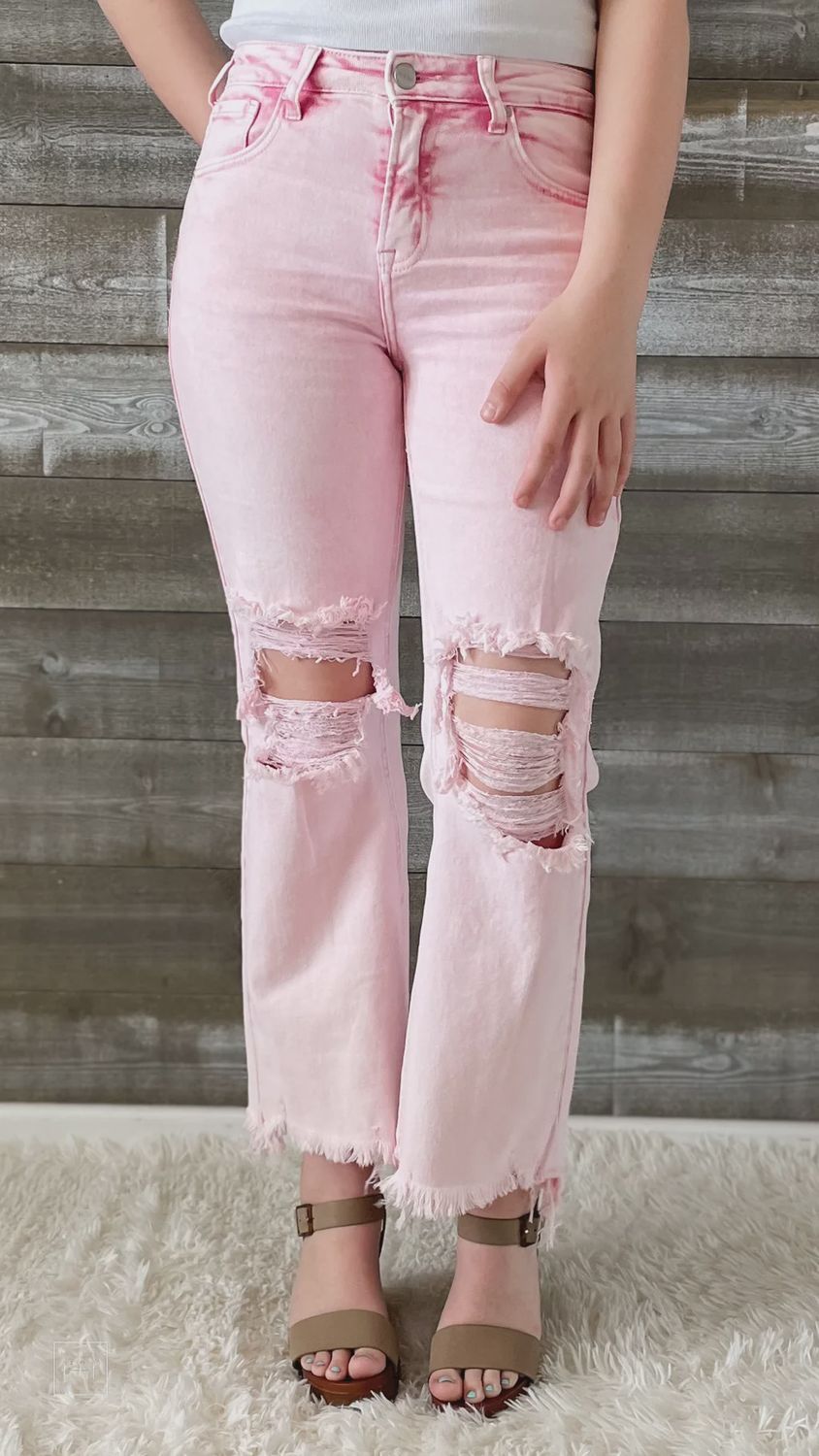 Acid Pink Jean