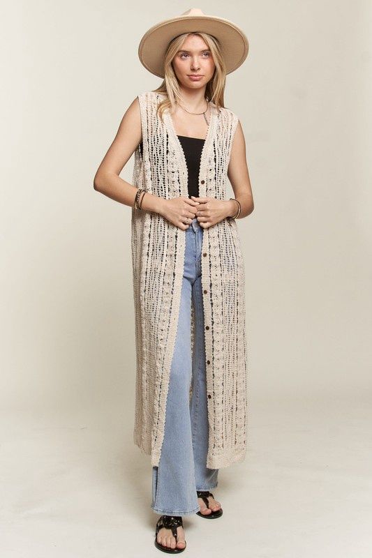 The Miley Crochet vest