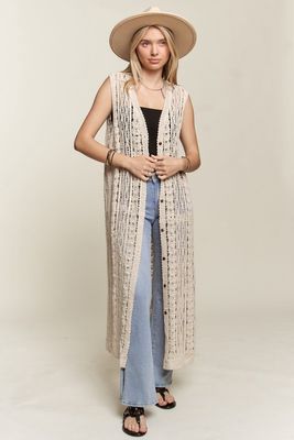 The Miley Crochet vest