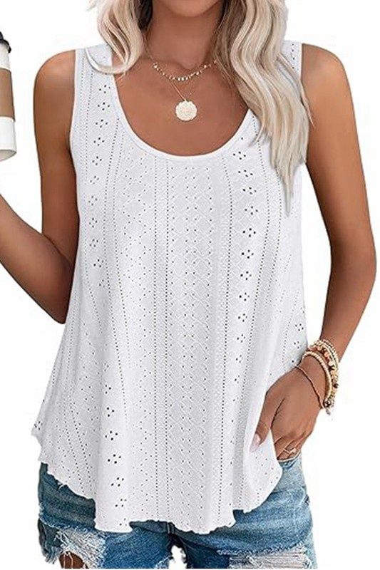 Stacy eyelit tank