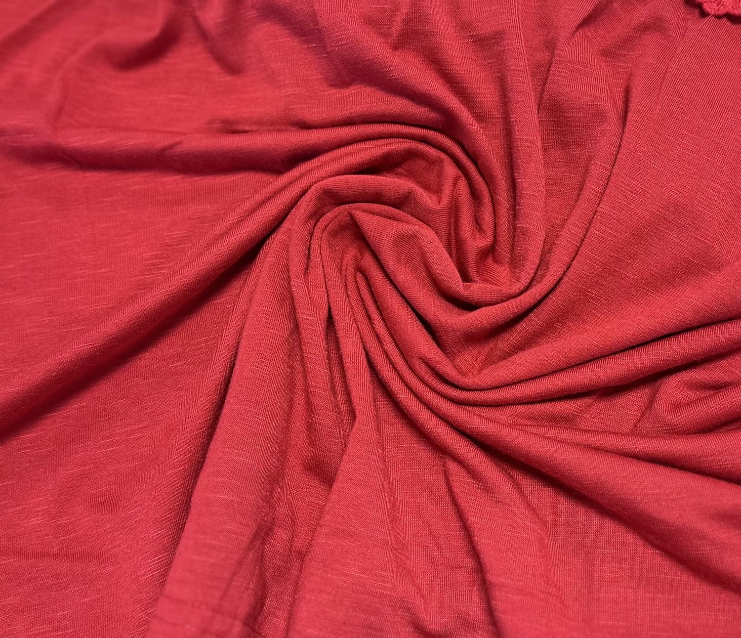 Esme Red Detail Tank, Size: S