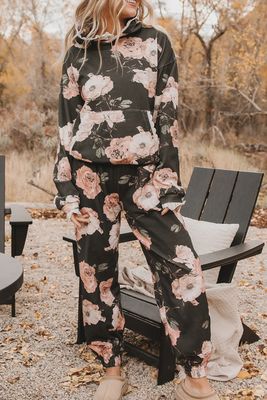 Blush and blooms jogger
