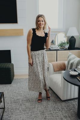 Leena Leopard Maxi Skirt *P&amp;R