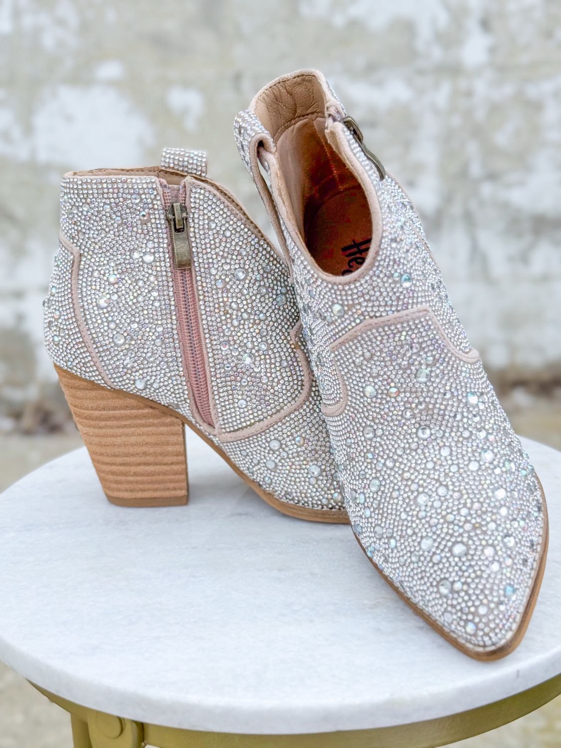 Bar Hoppin  rhinestone bootie - by Corky&#39;s