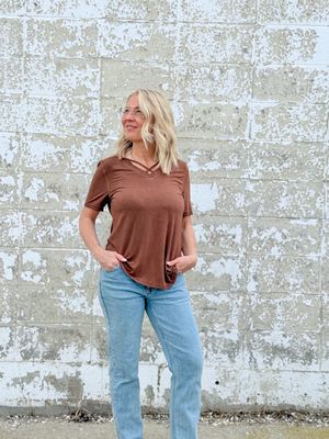 Tavina cross over tee