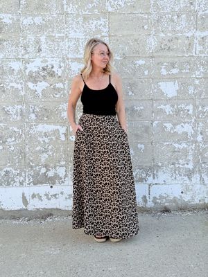 Leopard Maxi Shirt