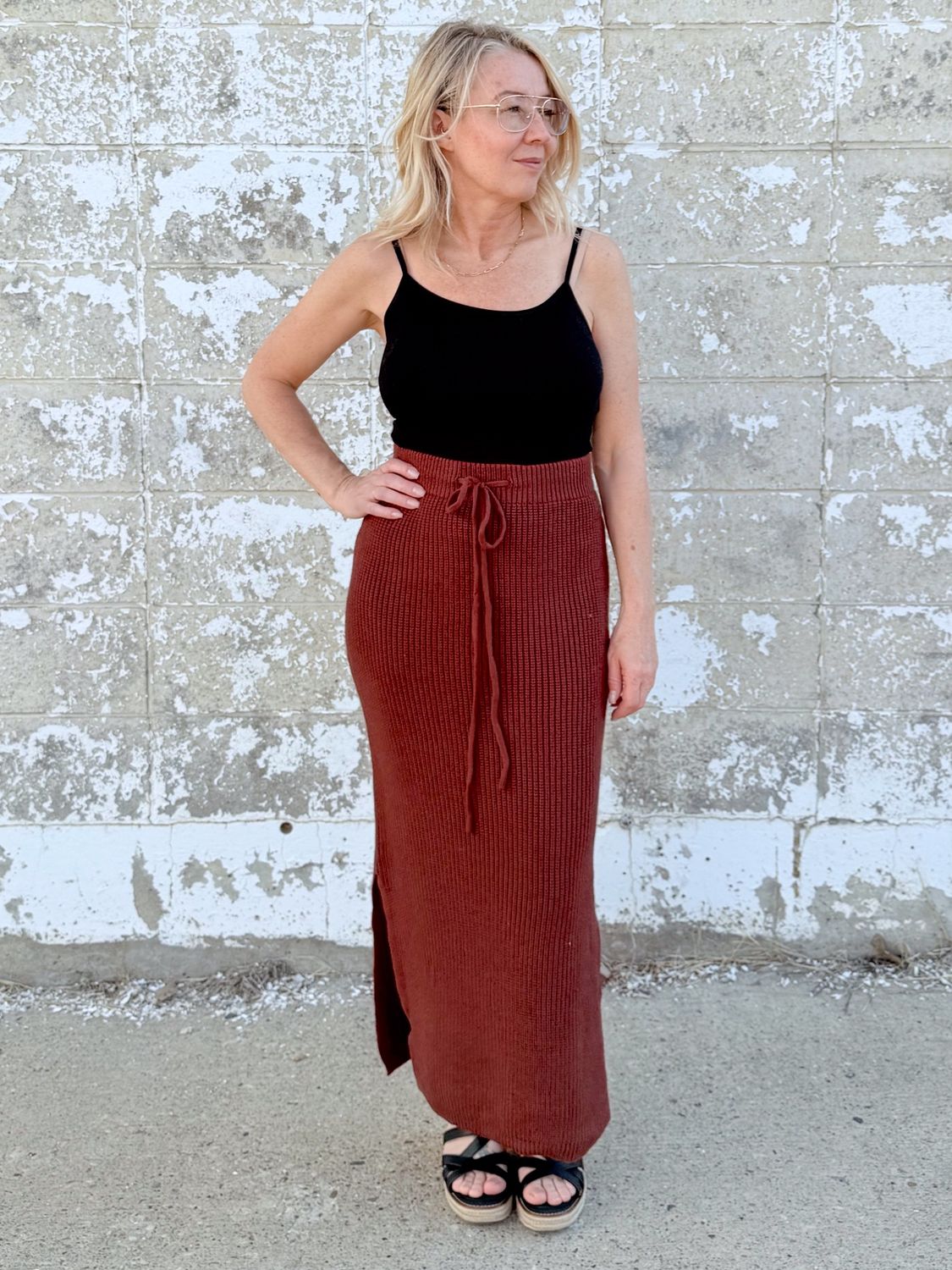 Maple Knit Skirt
