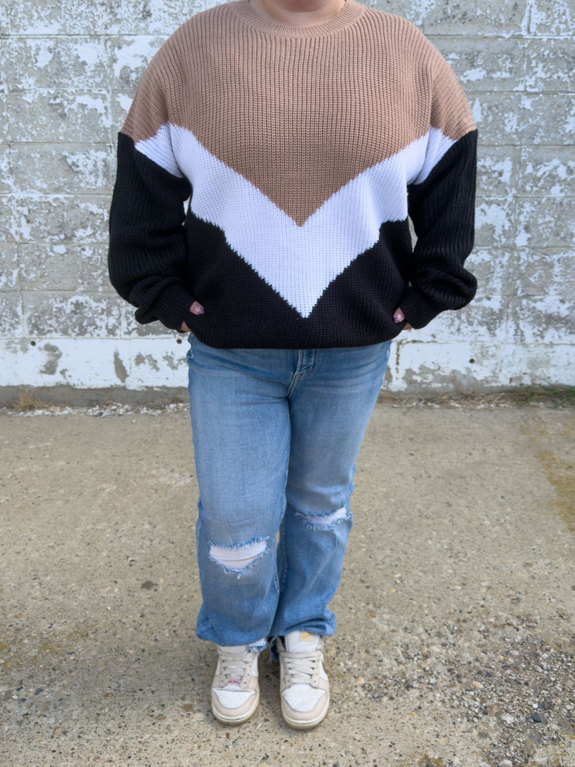 Hadley Chevron Sweater