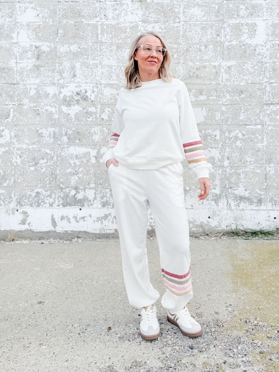 Retro Cloud Sweat Set