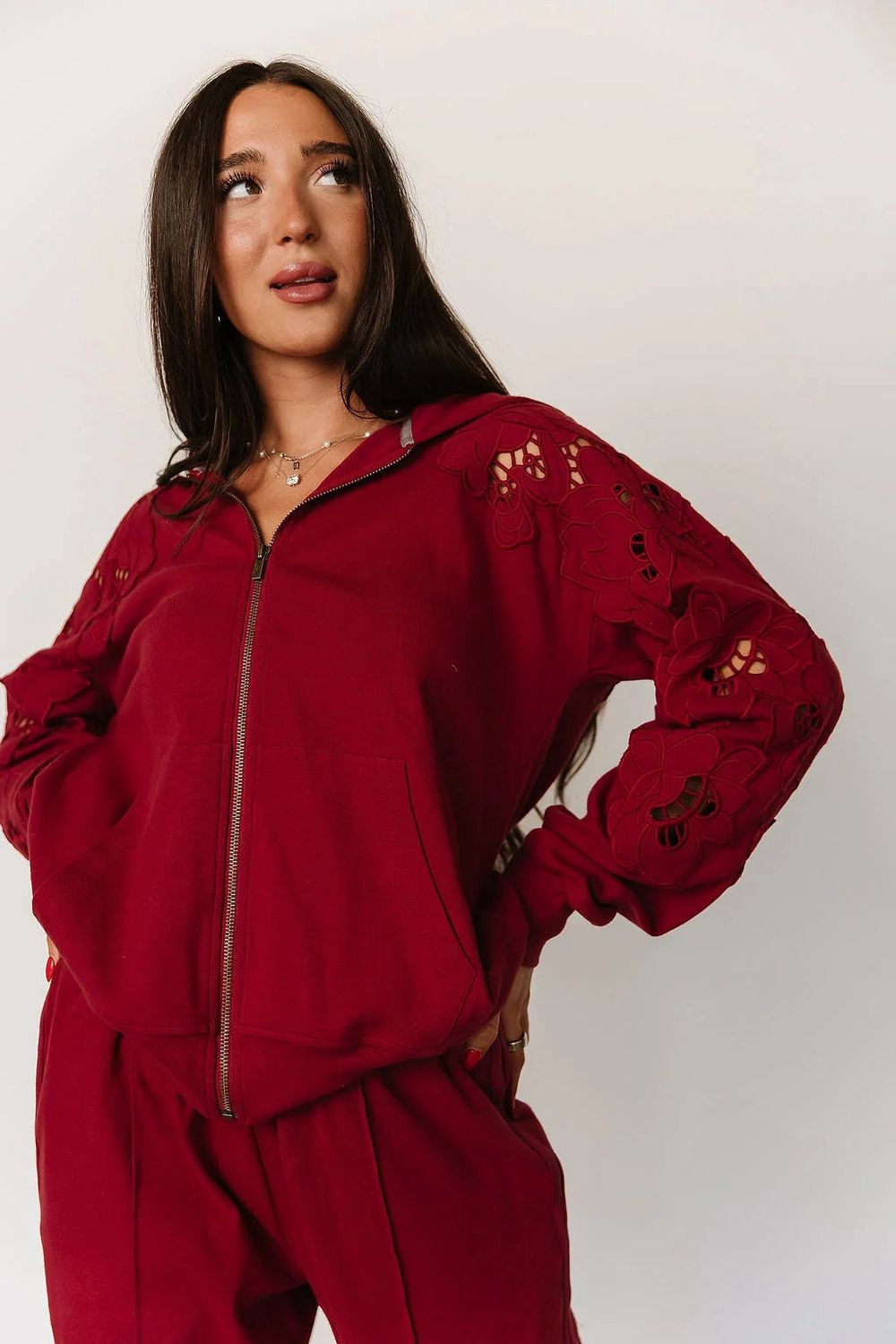 Ampersand love story full zip, Size: XS