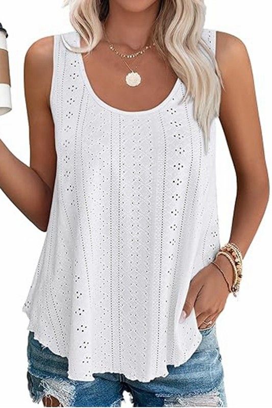 Stacy eyelit tank
