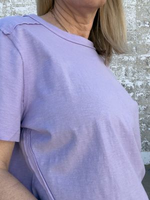 COTTON CLUB SHORT SLEEVE TOP