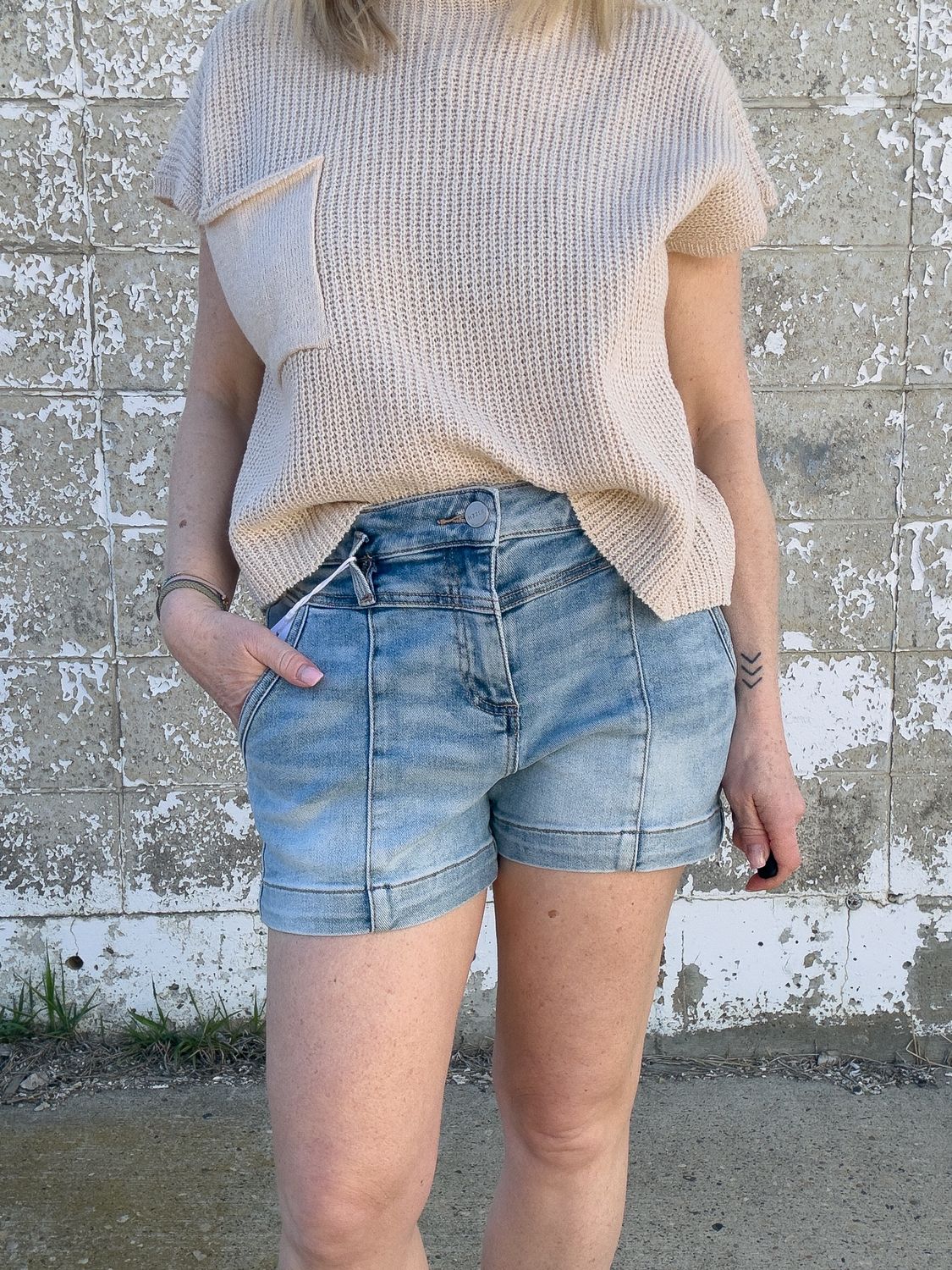 Bex denim short