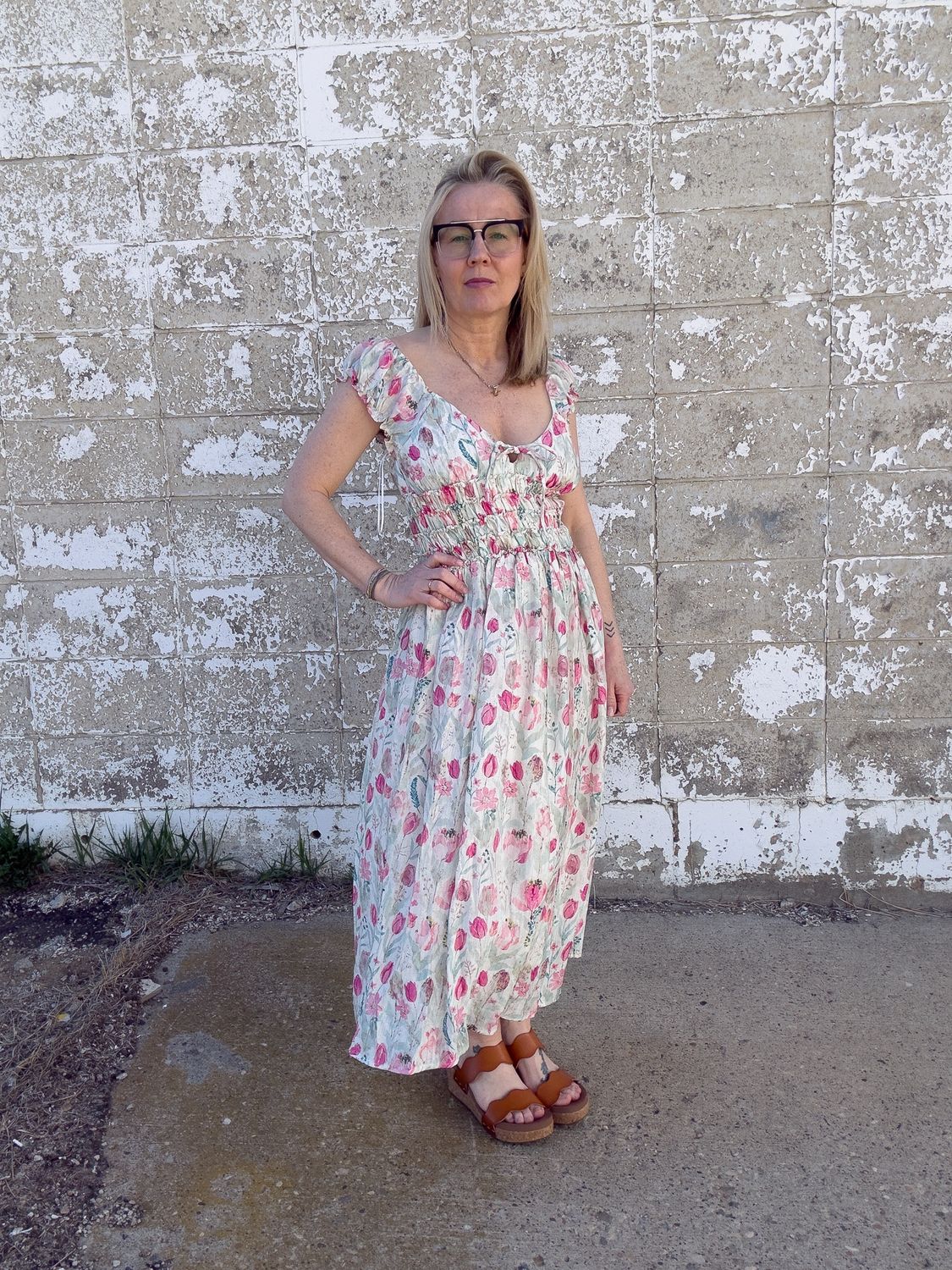 Tulip dress maxi