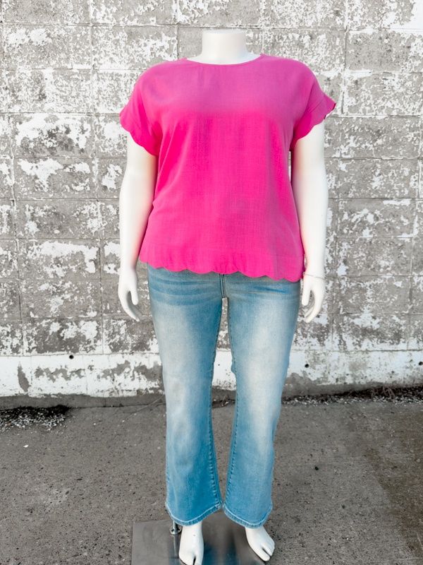 Bright Days Linen Blend Top