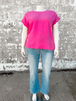 Bright Days Linen Blend Top